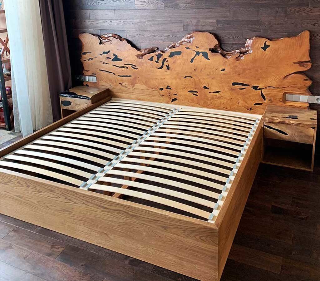 Кровати из массива дерева в Томске