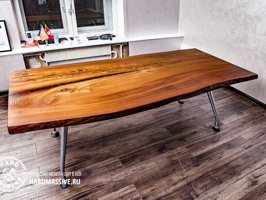 Дефекты стола деревянного для списания